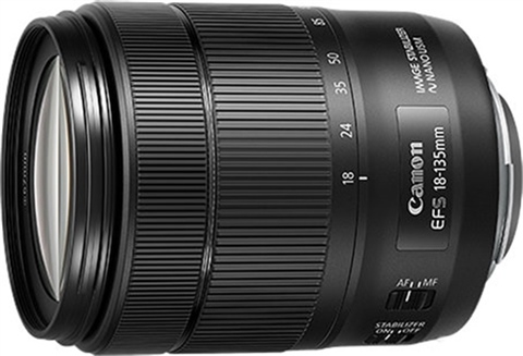 Canon EF-S 18-135mm f/3.5-5.6 IS STM Black Lens - CeX (UK